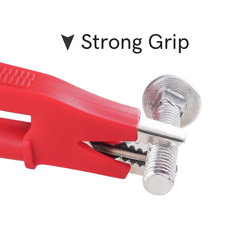 Greluma Pack of 5 Crocodile Clip Test Leads, Double-Sided Crocodile