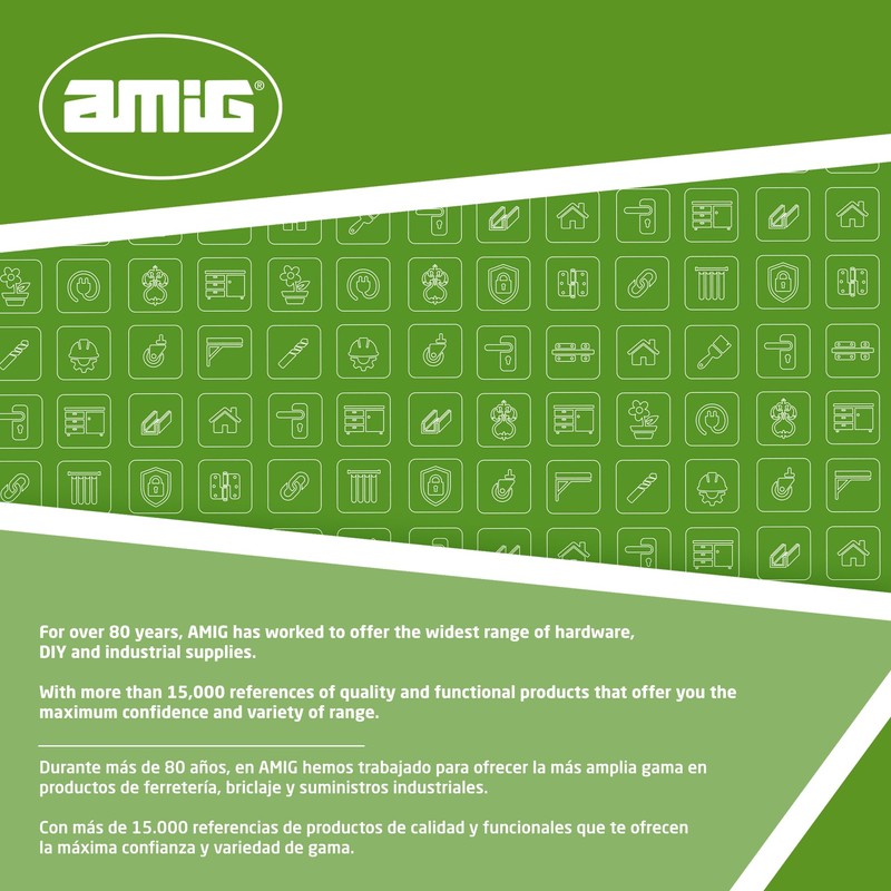 Amig - Black Alumnium Straight Line Door Handle for Sliding