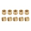DTGN M8x8x10mm (ID x L x OD) Knurled Insert Nuts