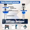 SMJXTOP 2Pcs Shaker Style Rail and Stile Router Bits Set
