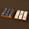 Oirlv Solid Wood 9 Location Earring Stand Jewellery Display Stand