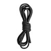 2 Pairs Of Round Black 75cm Boot And Shoe Laces