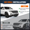 No Drill Tow Hook License Plate Mount Relocator Bracket Kit