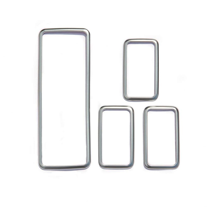 ABS Chrome Window Lift Button Frame Trim Accessories for Land