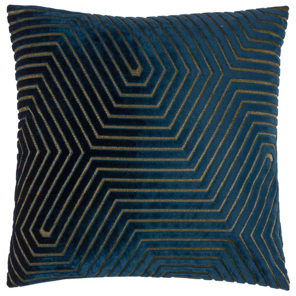 Paoletti evozes Geometric Velvet Cushion Cover