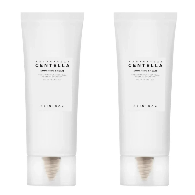 Skin1004 Madagascar Centella SKIN1004 Soothing Cream 3.38oz/100ml 2-Pack Made in