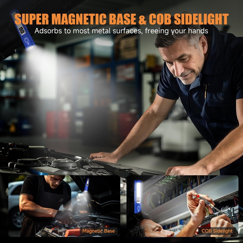 Rechargeable Tactical Flashlights High Lumens - Super Bright Small Powerful