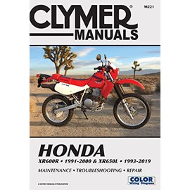 Honda XR600R (91-00) XR650L (93-19) Service and Repair Manual