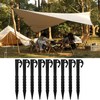 30 Pcs Camping Pegs, Durable Awning Nails for Outdoor Fixing