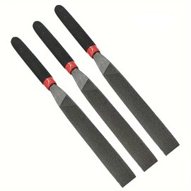 3 Pack Professional Luthier Guitar Repair Tool - Fix Sharp Frets & Fret Sprout - For Rounding, Shaping, and Deburring - Works on All Frets