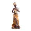 DRW Oshun Oshun Orisha Resin Figurine Hand Painted Oxum (20cm)