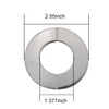JJHXSM 4pcs 2.5" Snap On 304 Stainless Steel Round Cover,