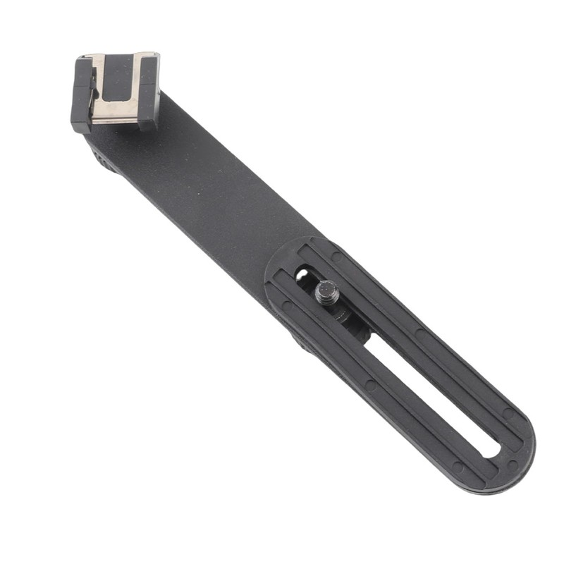 Akozon Dual Flash Bracket Extension Bar, Flash Bracket Tripod Mounting