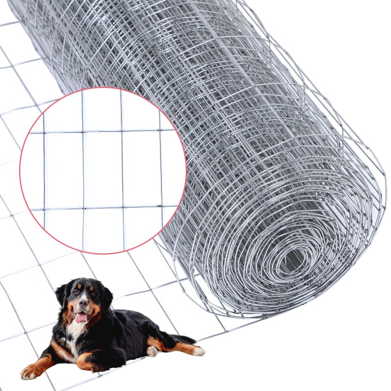 2in X 4in X 4ft X 50ft 12Gauge Hot-Dipped Galvanized