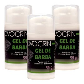 3x2 Tratamiento Pro Barba Bigote Rapido Seguro Novocrin 55gr Todo Tipo De Piel