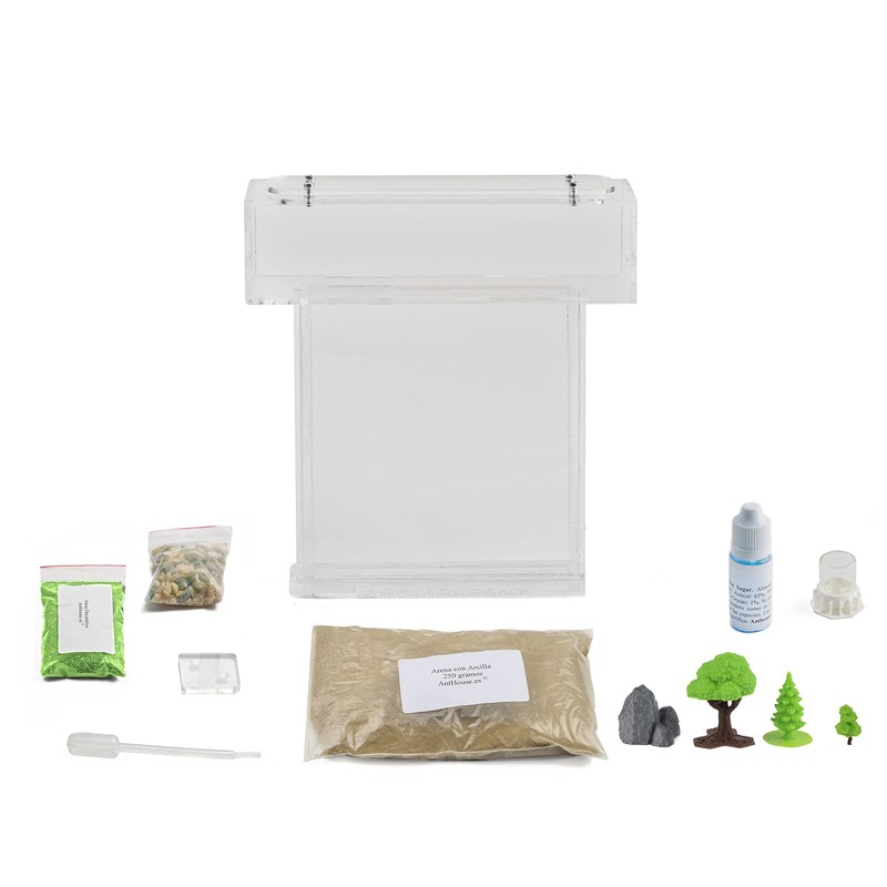 AntHouse Natural Sand Ant Farm Acrylic T Kit 15 x