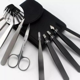 Sangse Chamjo 제모용품 쪽집게 정밀 세트 Hair Removal Precision Tweezers Set