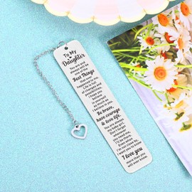 Secret Santa Gifts for Teen Girls Gifts for Daughter 18th Birthday Gifts for Teens Girls from Mom Birthday Gifts for Teen Her Stocking Stuffers for Kids Teens Girls Valentines Gifts Bookmark for Girls
