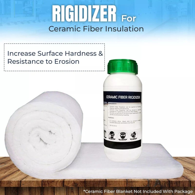 REFRATECH Rigidizer for Ceramic Fiber Coating - 2300F Rated -