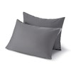 JELLYMONI Waterproof Pillow Protectors - King Size Pillow Covers with