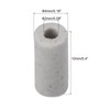 MECCANIXITY 100pcs Ceramic Tube Insulated Electronic Wire Bundle Protection Heat