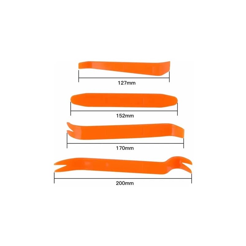 Kit Herramienta Desmontaje Estereo Espatula Moldura Tablero (12 Piezas)