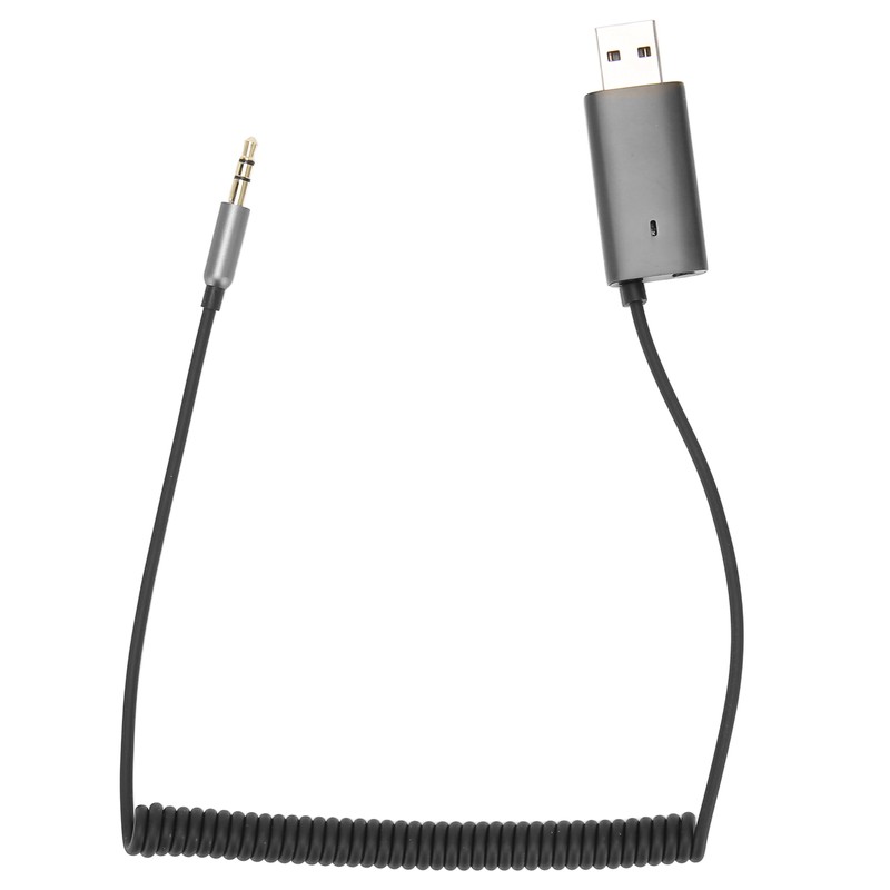 Bluetooth 5.1 Aux Adapter Built in Mic Hands Free Call
