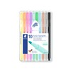STAEDTLER 362 CSB10 Triplus Textsurfer Highlighter, 1-4mm Line Width -
