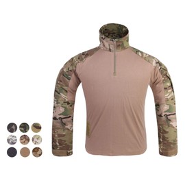 Emerson Airsoft Tactical Military Shirt Combat Gen3 Shirt (US, Alpha, Large, Regular, Regular, MCTP)