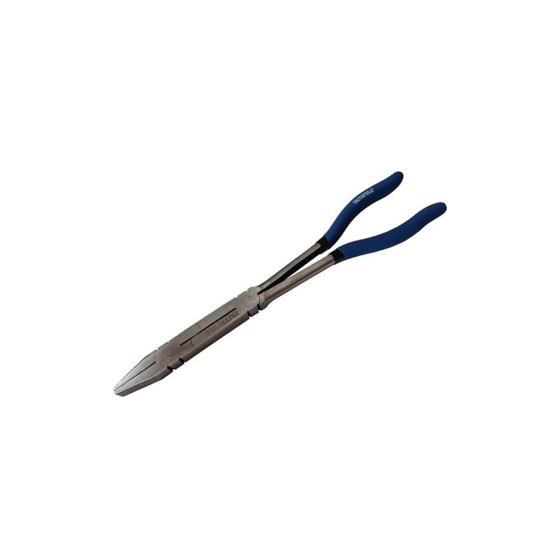 Faithfull FAIPLLFN335 Double Jointed Long-Reach Flat Nose Pliers 300mm (12in)