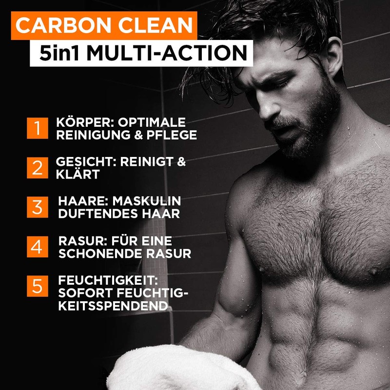 L'Oréal Men Expert Carbon Protect Shower Gel Pack of 2