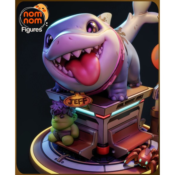 NomNom Figures Garage Kit Chibi Jeff By NomNom Figures