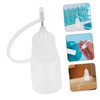 CIYODO 10pcs Precision Glue Bottles Squeeze Applicator Bottles for Oil