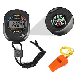 Maxee Football Tactics Board, Foldable Trainer Folder, Tactical Folder, Football Coach Board with Magnetic Large Chess Pieces, Stopwatch Timer, Referee Whistles, Sponge, Board Marker