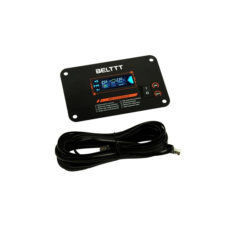 @tec Remote Control Panel with LED Display for Pure Sine