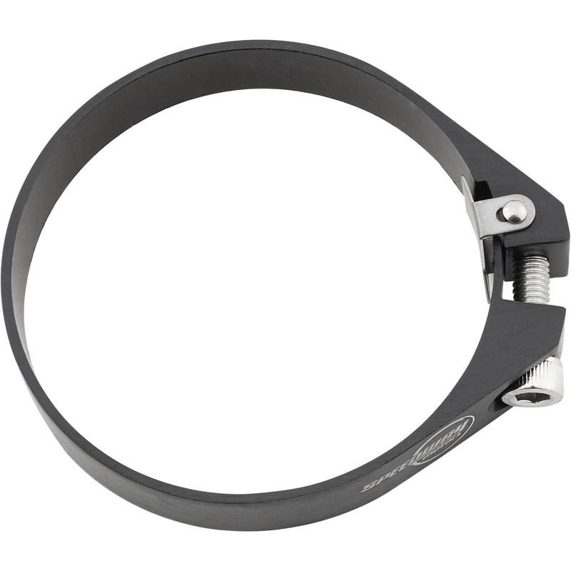Custom Billet Aluminum Radiator Hose Clamp, 1.5 Inch, Black