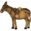 FADEDA Donkey with Sheep/Height: 12 cm/Hand-Painted/Detailed Nativity Scene Figures -