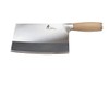ZHEN Japanese VG-10 3-Layer Forged Chinese Cleaver, 8 inches, Silver