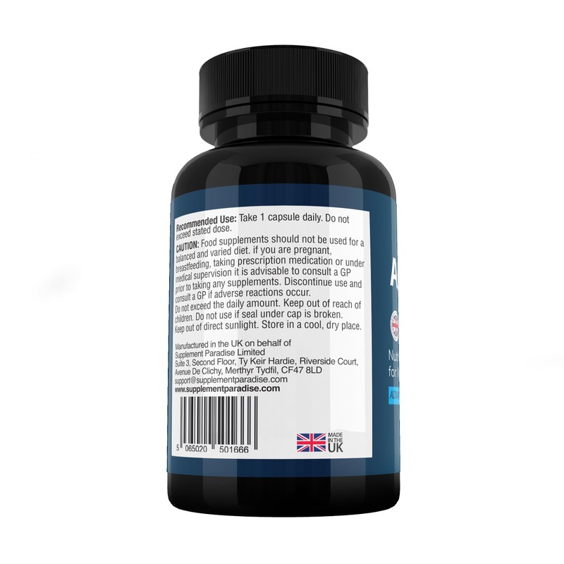 ALPHACUR Advanced Nerve Support Supplement – Marine Collagen, Vitamin C