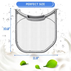 Dryer Lint Filter Screen Trap Replacement For LG DLEX3001R DLEX3370R DLEX3370W DLEX3550V DLEX3570V DLEX3570W DLGX2802W DLGX2902V DLGX3002P DLGX3002R DLGX3002W Dryer