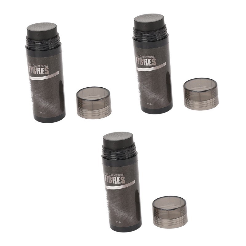 3pcs 15g Hair Volumizing Powder Fluffy Dense Hair Thickening Fibers