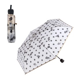 Wpc. PT-OM006-002 Squishy Paw Pad Handle, Vinyl Umbrella, Okimasa Yuki x Wpc, Paw Pad Plastic Umbrella Nyan, Dot, Mini Off, Folding Umbrella, Rain Umbrella, Commuting to Work or School, Fashionable