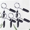 TOVINANNA Barbell Spring Clip Collars Dumbbell Lock Collars 27mm Clamps
