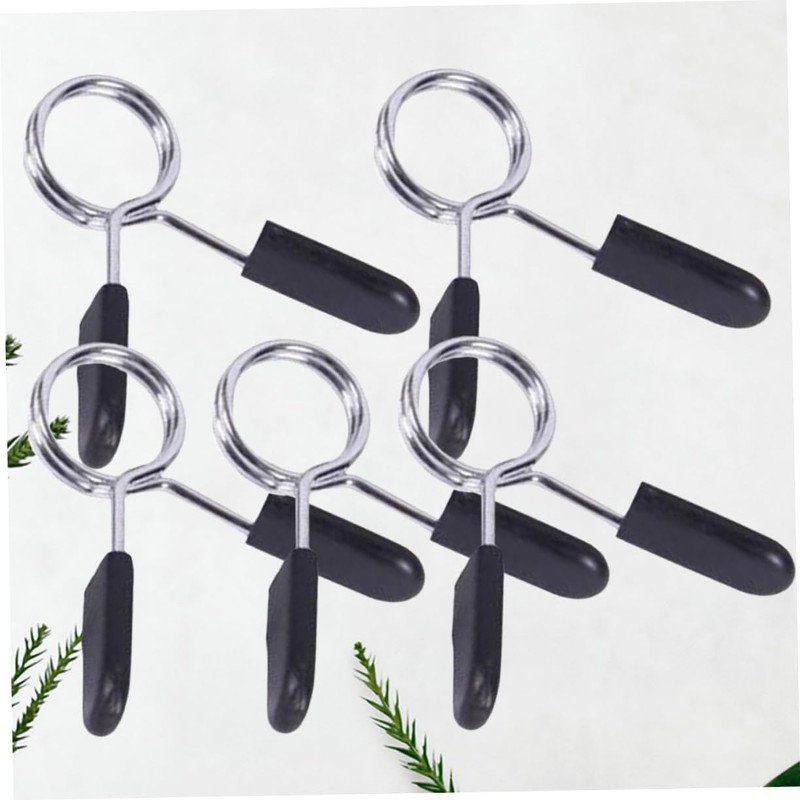 TOVINANNA Barbell Spring Clip Collars Dumbbell Lock Collars 27mm Clamps