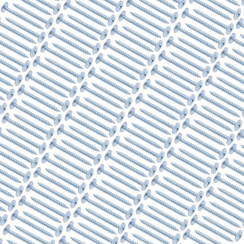 4.2mm X 19mm Flange Head Phillips Self Tapping Screws, Truss