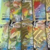 Pokémon Gold Foil Fan Art Cards Lot Of 10 Total