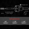 Carbide Hole Cutter 7/8, 1-1/8, 1-3/8”, Heavy Duty Carbide Tipped