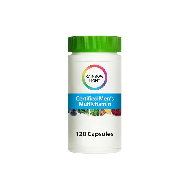 Rainbow Light Multivitamin for Men, Vitamin C, D & Zinc,