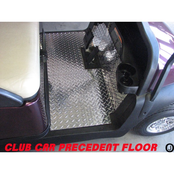 Club car Precedent Golf cart Diamond Plate Floor