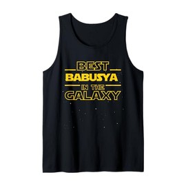 Best Babusya in The Galaxy | Grandma in Russian Funny Gifts Tank Top